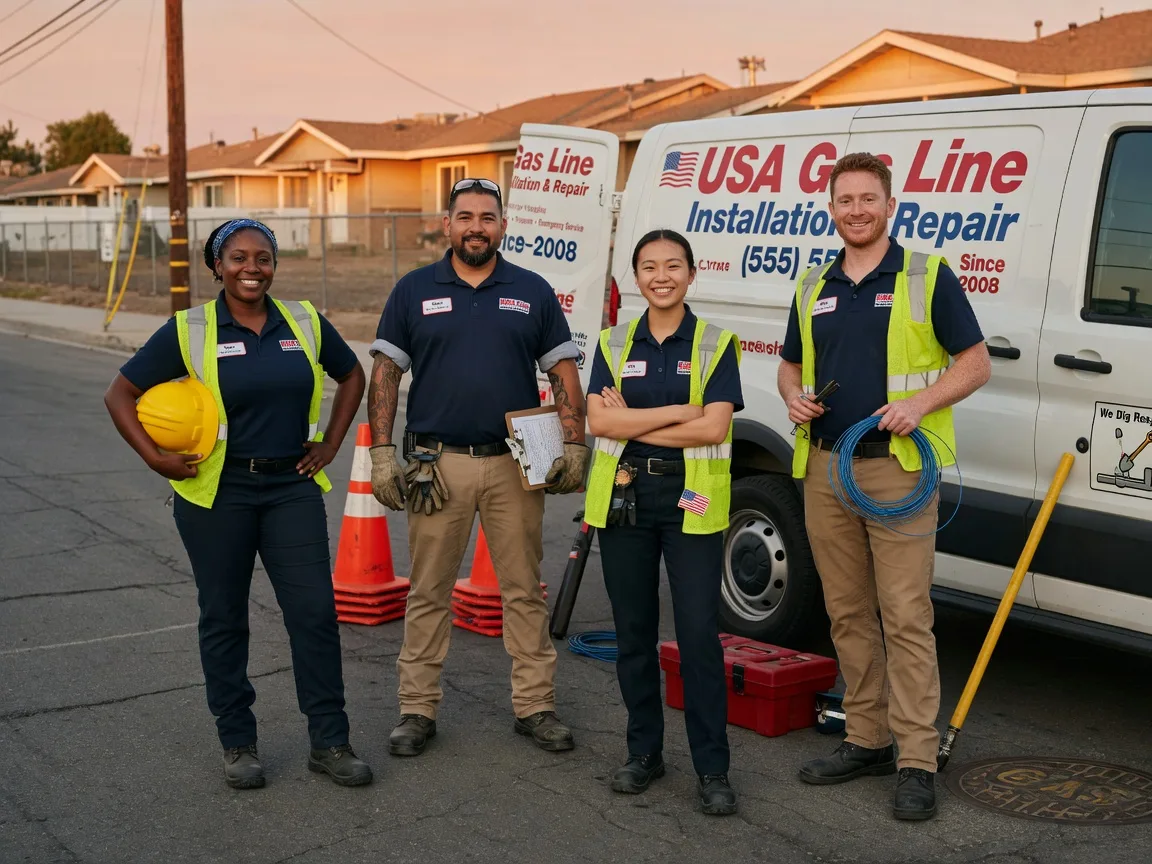 Gas Line Installation company in Lynwood, CA